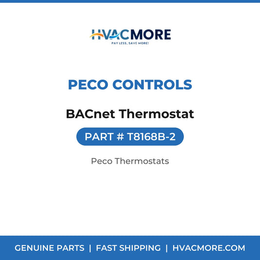 Peco Controls BACnet Thermostat T8168B-2