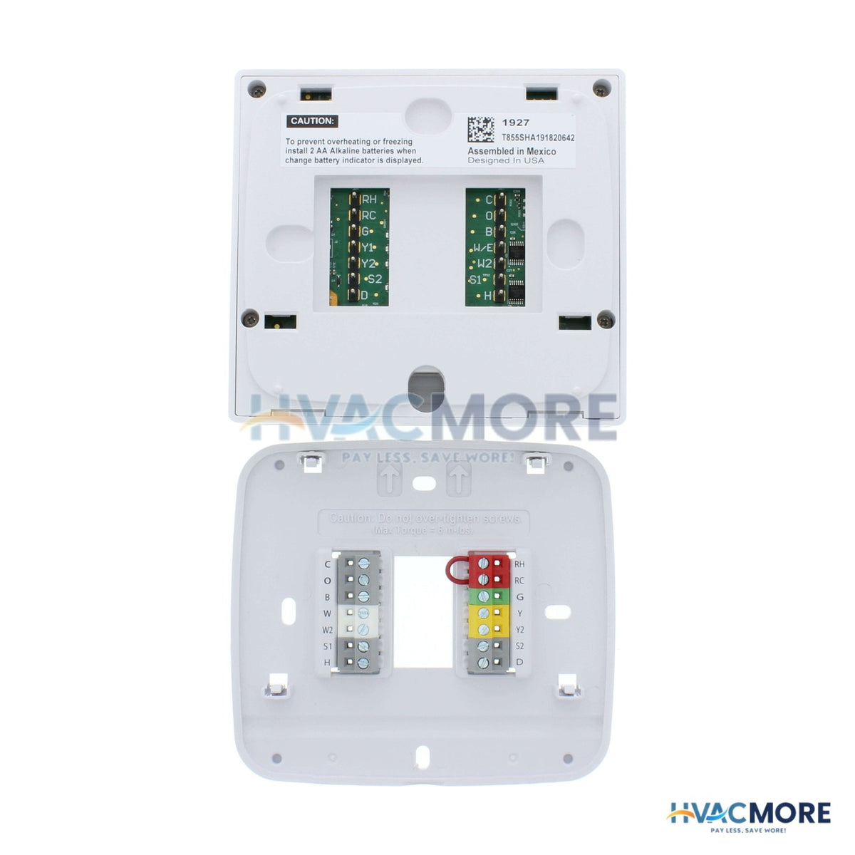 Pro1 IAQ T855SH Digital Programmable Thermostat (3H/2C) T855SH