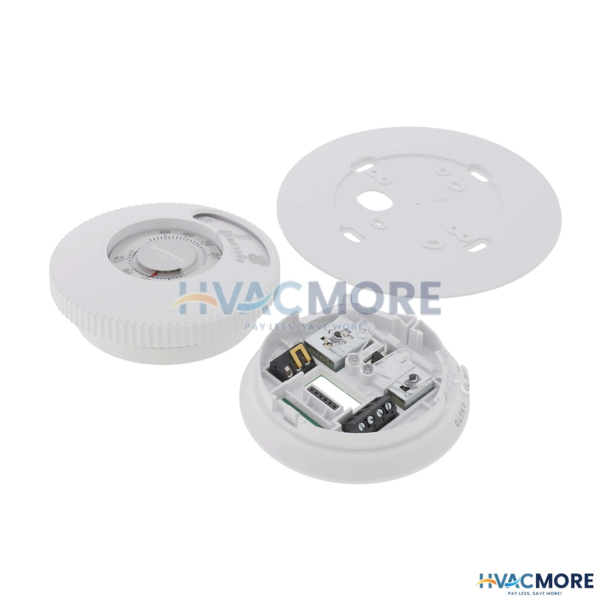 Honeywell Home T87N Round Non-Programmable, 1H/1C, Easy to See Mechanical Thermostat T87N1026
