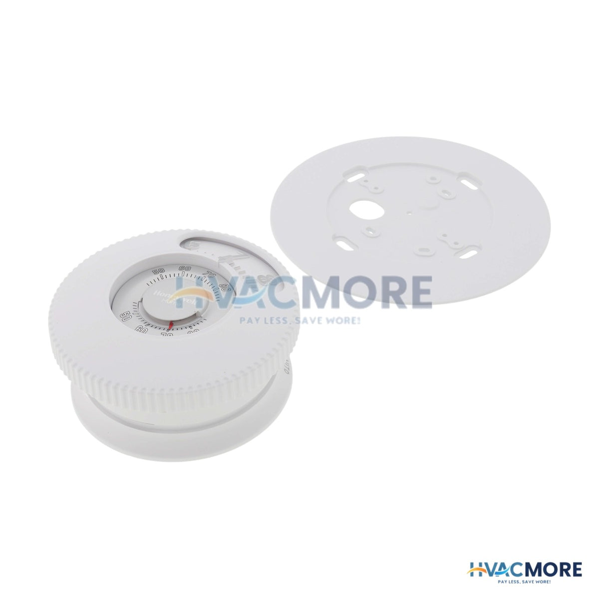 Honeywell Home T87N Round Non-Programmable, 1H/1C, Easy to See Mechanical Thermostat T87N1026
