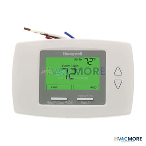 Honeywell 3-SPEED Fan Coil Thermostat, 2-PIPE Only W/ Seasonal or Manual Heat/Cool Changeover 120/240V TB6575B1000