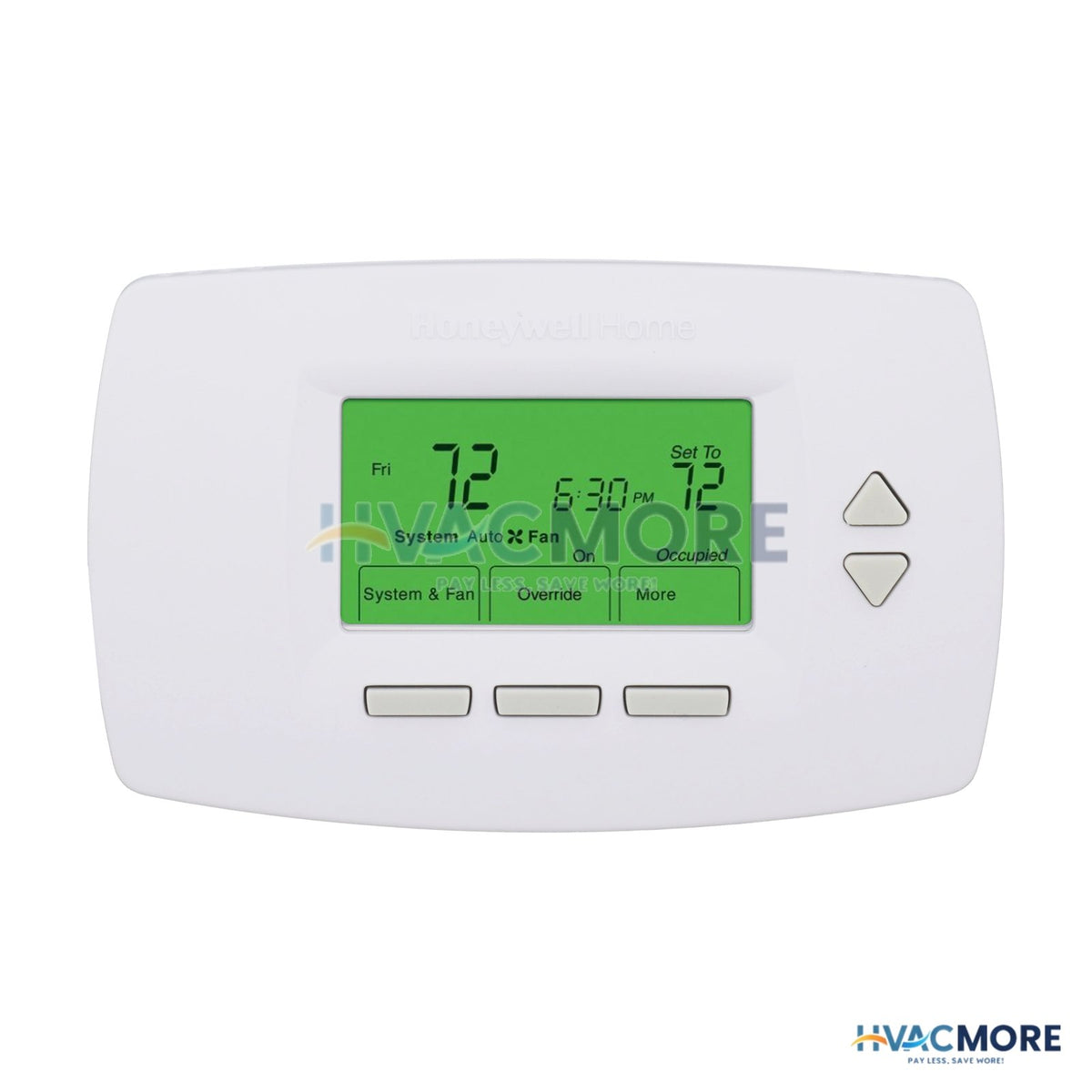Honeywell Home MultiPro MultiSpeed and Multipurpose Programmable/Non-Programmable Thermostat TB7100A1000