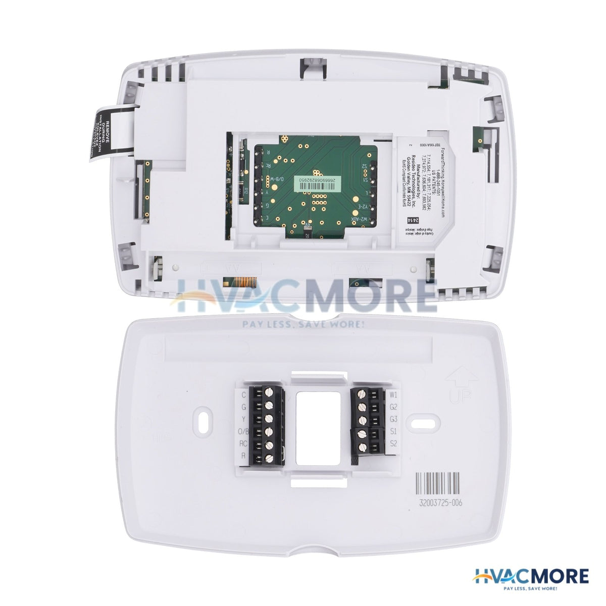 Honeywell Home MultiPro MultiSpeed and Multipurpose Programmable/Non-Programmable Thermostat TB7100A1000