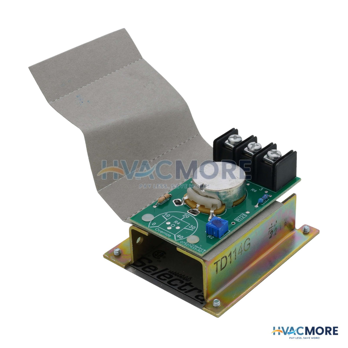 Maxitrol Remote Temperature Selector (90° to 140°F) TD114G