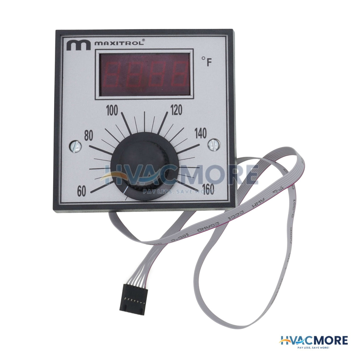 Maxitrol Remote Temperature Selector W/ LED Display (60° to 160°F) TD94E-0616