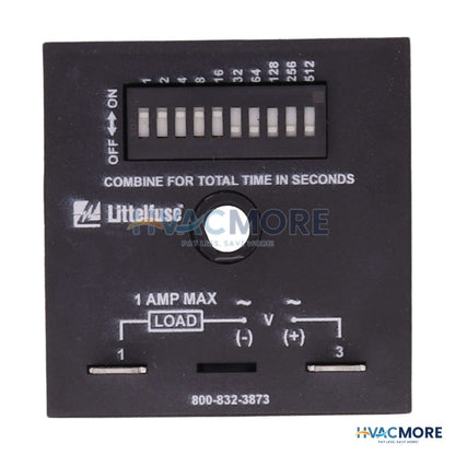 Littelfuse 1 to 1023 sec. Solid State Delay-on-Make Time Delay (24-120V) TDU3000A