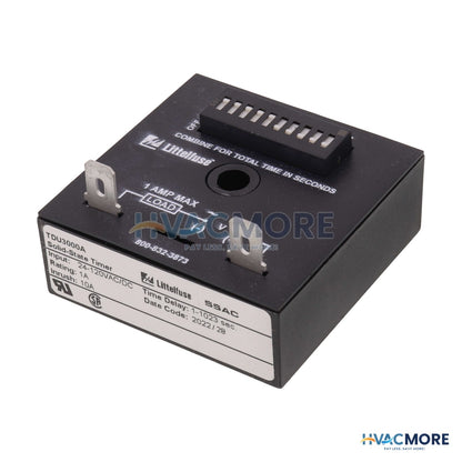 Littelfuse 1 to 1023 sec. Solid State Delay-on-Make Time Delay (24-120V) TDU3000A