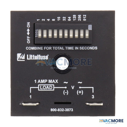 Littelfuse 1 to 1023 sec. Solid State Delay-on-Make Time Delay (100-240V) TDU3001A