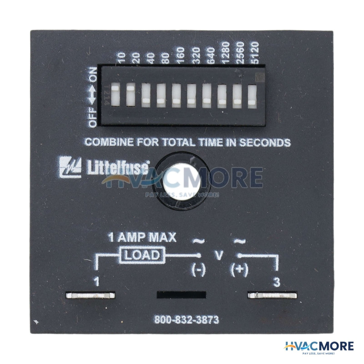 Littelfuse 10 to 10230 sec. Solid State Delay-on-Make Time Delay (24-120V) TDUH3000A