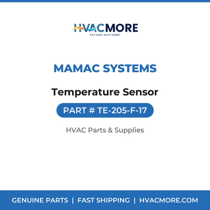 MAMAC Systems Temperature Sensor TE-205-F-17