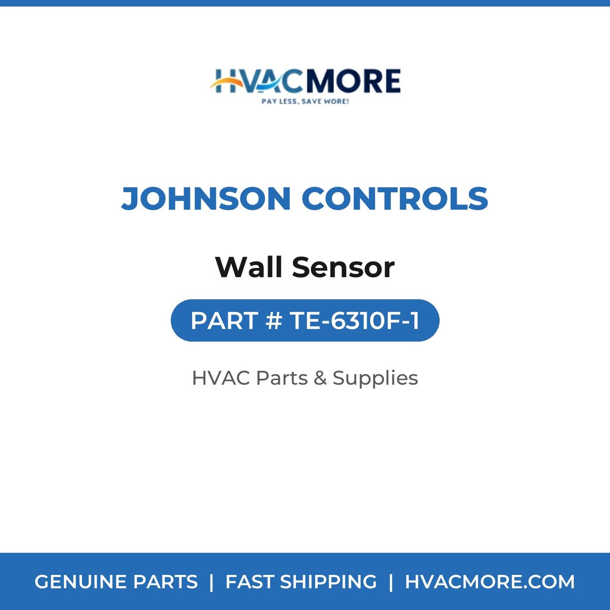Johnson Controls Wall Sensor TE-6310F-1