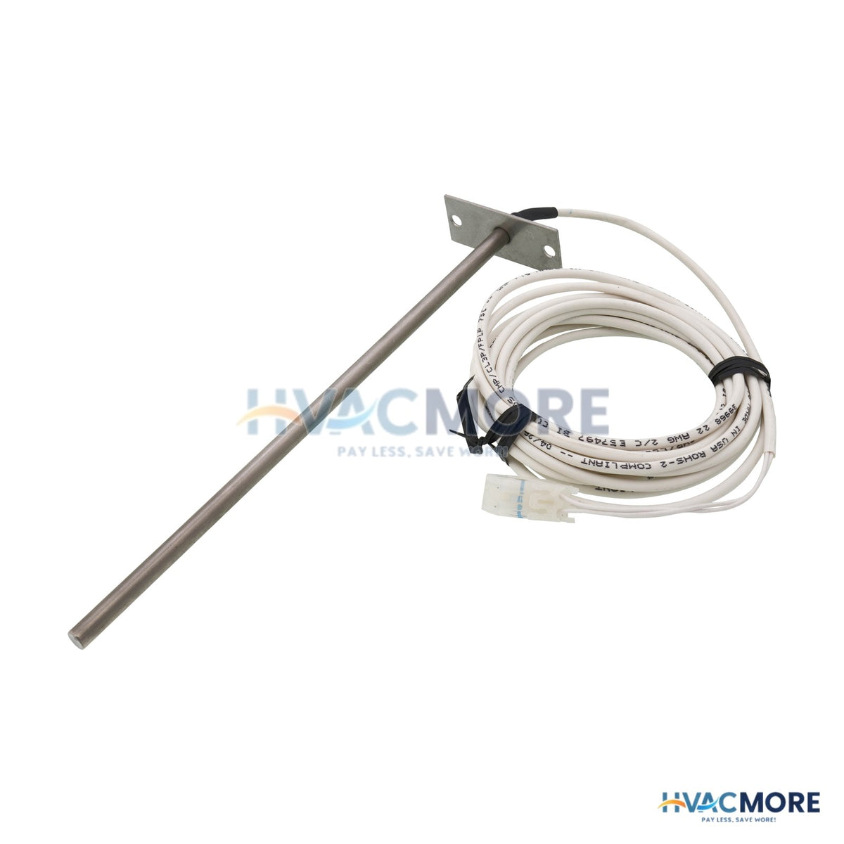 Johnson Controls 8" Flange Mount Nickel Wire Temperature Sensor (1k ohm) TE-6311V-2