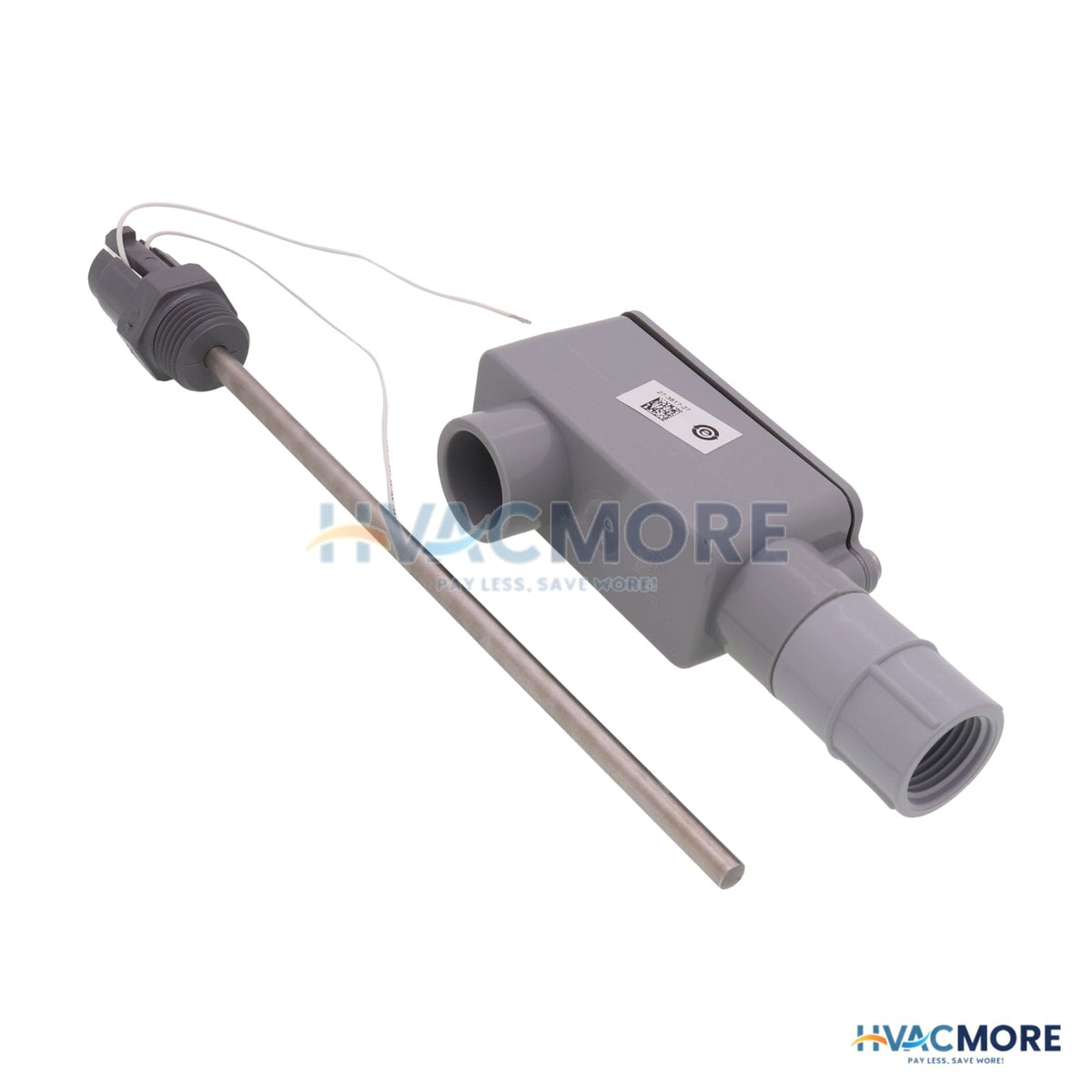 Johnson Controls 8" Well Mount Nickel Wire Temperature Sensor (1k ohm) TE-6312P-1