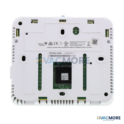Johnson Controls TEC3000 Stand-alone Thermostat Controller (White) TEC3322-14-000