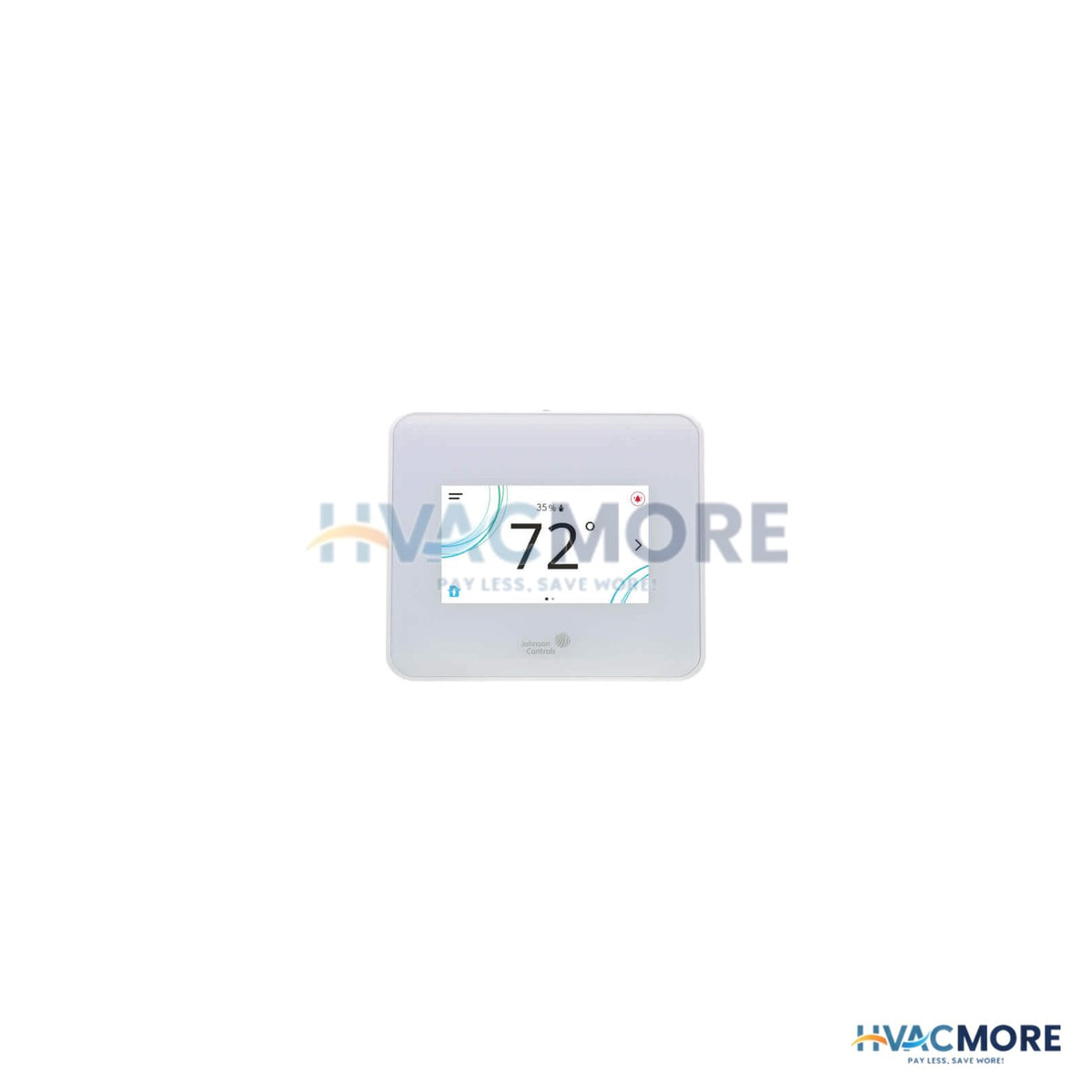 Johnson Controls TEC3000 BACnet or N2 Networked Tstat Control W/ Sensor & Dehumidification (White) TEC3613-14-000