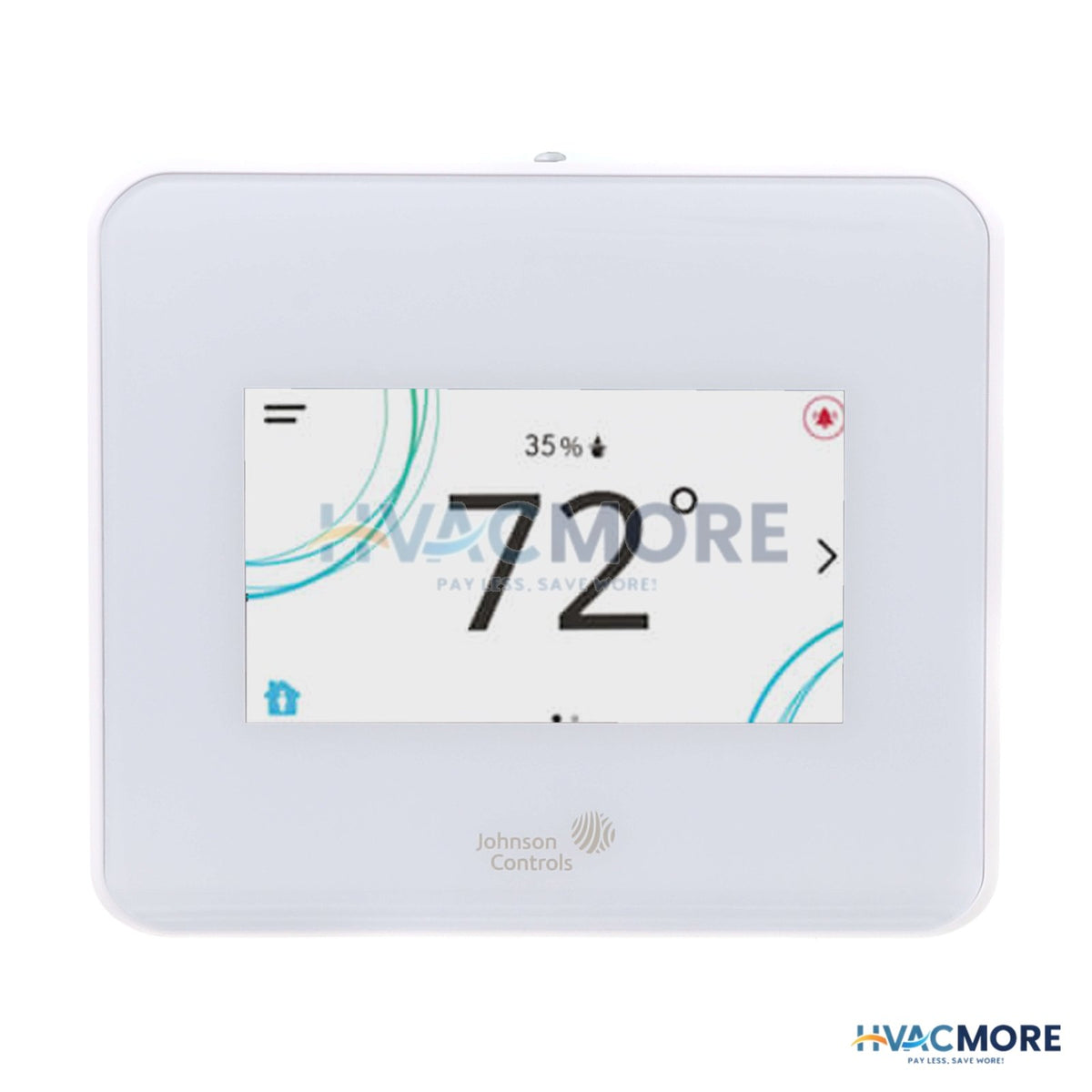 Johnson Controls TEC3000 Color Series BACnet or N2 Networked Thermostat Controller W/ Economizer TEC3630-14-000