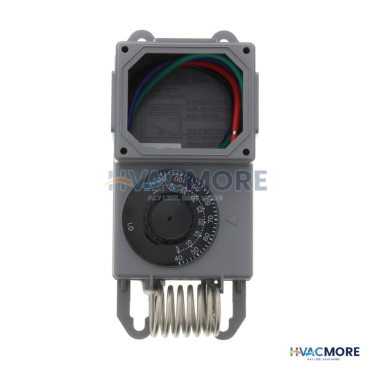 Peco Controls Line Volt Mechanical Thermostat W/ SS Bulb (40°F - 110°F) TF115-001