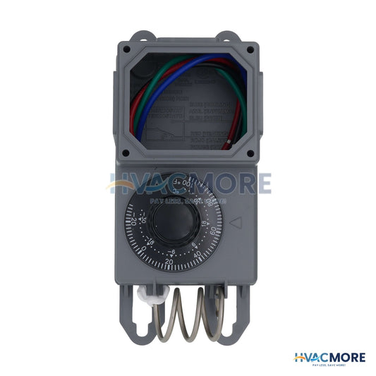 Peco Controls Line Volt Mechanical Thermostat W/ SS Bulb (-30°F - 100°F) TF115-023