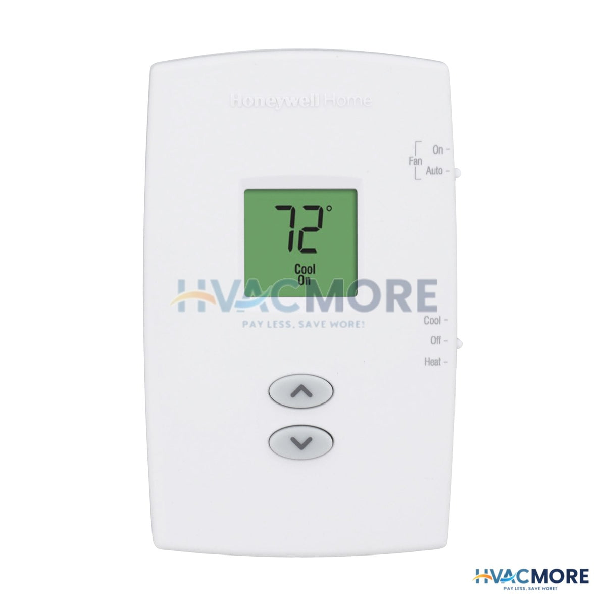 Honeywell Home PRO 1000 Non-Programmable, 1H/1C, Vertical Thermostat TH1110DV1009