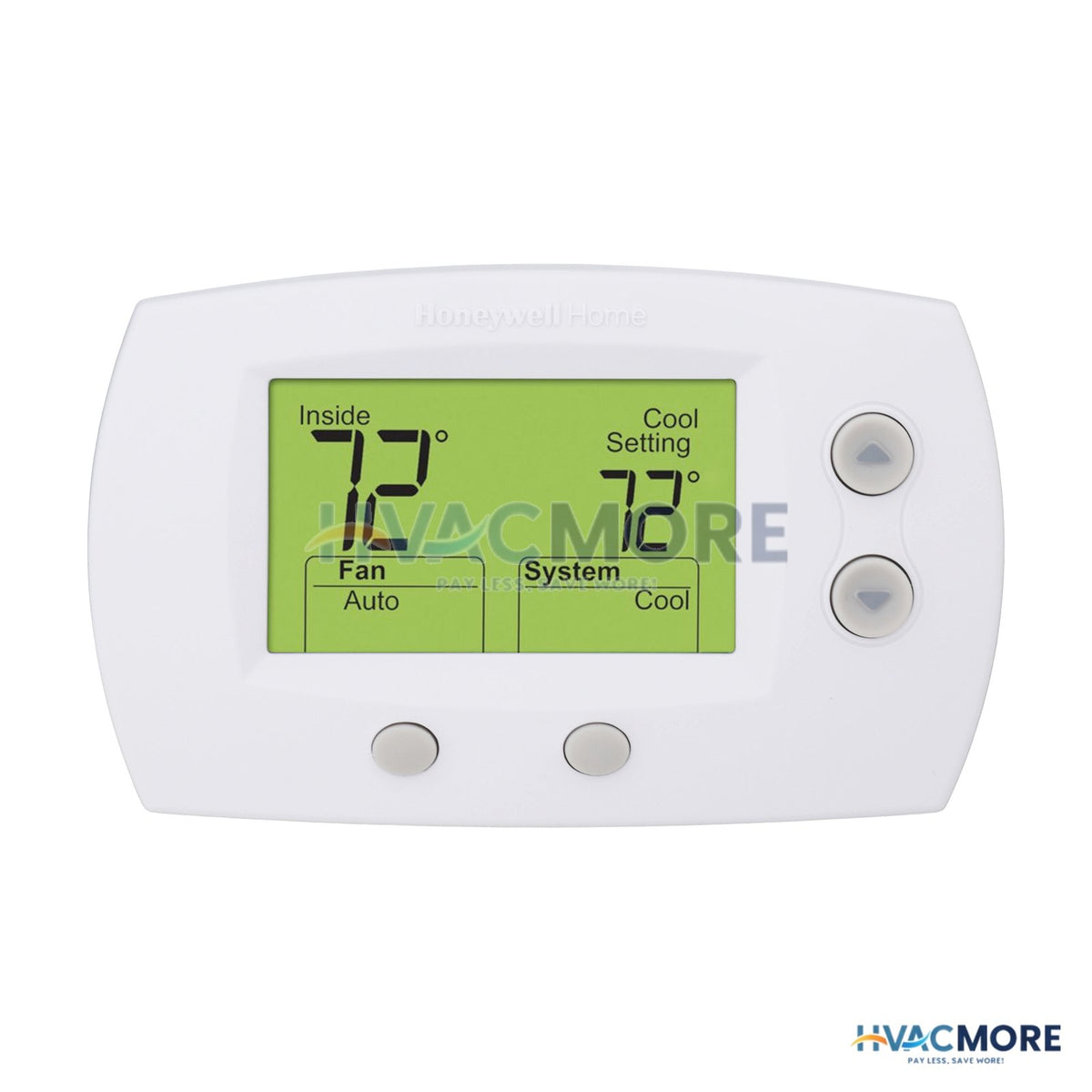 Honeywell Home FocusPro Non-Programmable, 2H/2C, Large Display Thermostat TH5220D1029