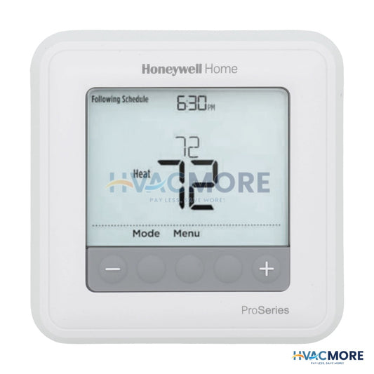Honeywell Home T6 Pro Hydronic Programmable Thermostat W/ Slab/Floor Sensor, 1 Heat Only TH6100AF2004