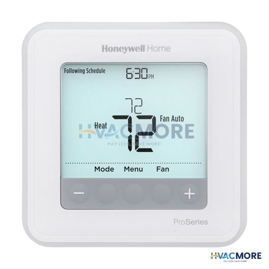 Honeywell Home T6 Pro Programmable Thermostat, 2H/1C Heat Pump, 2H/2C Conventional TH6220U2000