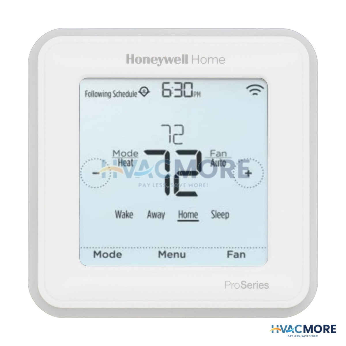 Honeywell Home T6 Pro Smart Wi-Fi Programmable Thermostat, 2H/2C TH6220WF2006