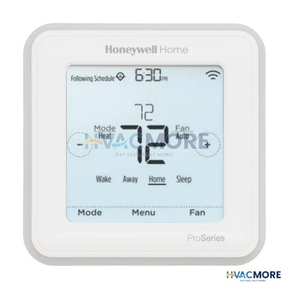 Honeywell Home T6 Pro Smart Wi-Fi Programmable Thermostat, 2H/2C TH6220WF2006