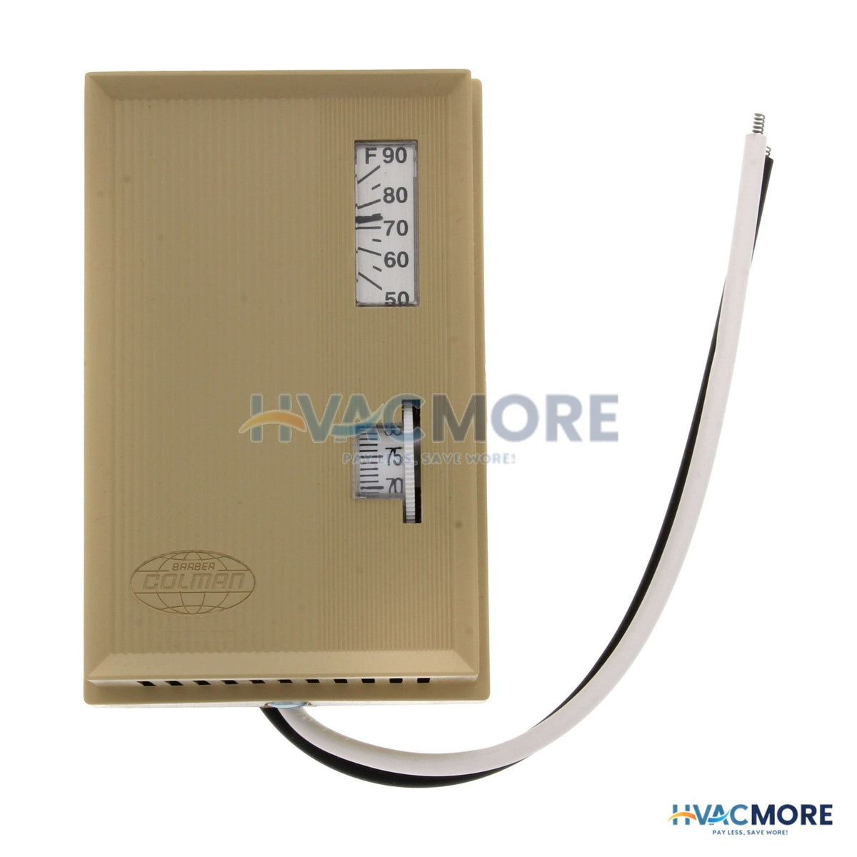Barber Colman Two Pipe Thermostat (55°-85°F) TK-1201