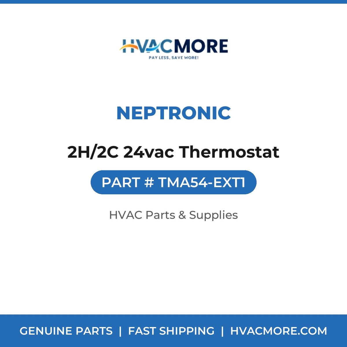 Neptronic 2H/2C 24vac Thermostat TMA54-EXT1