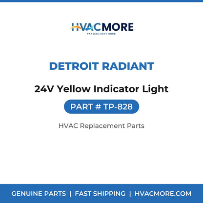 Detroit Radiant 24V Yellow Indicator Light TP-828