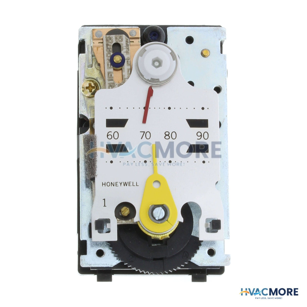 Honeywell Pneumatic Thermostat Reverse Acting, Wall Thermostat TP9600B1006