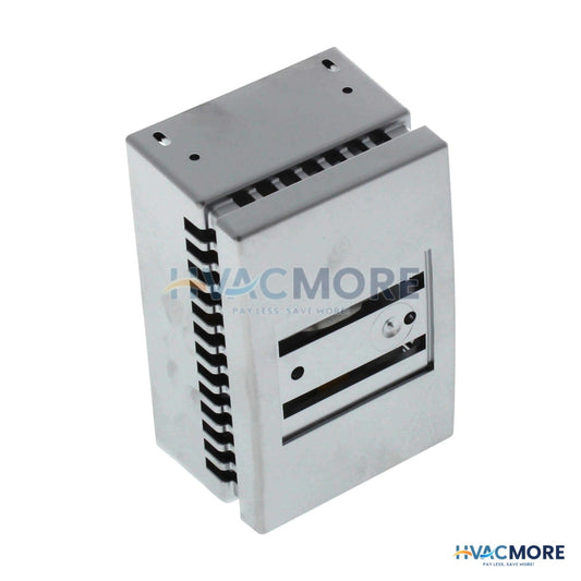 Honeywell Pneumatic Thermostat Direct Acting, Wall Plate, Satin Chrome Cover (59 to 90F) TP970A2038