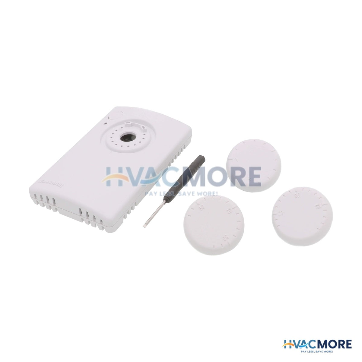 Honeywell 20 K Ohm NTC Temp/Humidity Wall Module W/ Selectable Set Point, Lon Jack and Override TR23-H