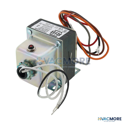Functional Devices Transformer, 50VA, 480/277/240/208 to 120 VAC, Circuit Breaker, Foot and Dual Hub Mount TR50VA008