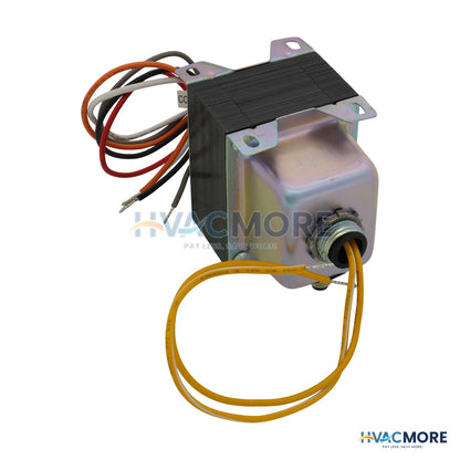 Functional Devices Transformer, 75 VA, 480/240/208/120 to 24 VAC, Circuit Breaker, Foot & Dual Threaded Hub Mount TR75VA007