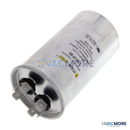 Titan Pro 35 MFD Round Motor Run Capacitor (440/370V) TRCF35
