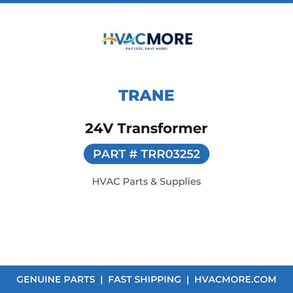 Trane 24V Transformer TRR03252