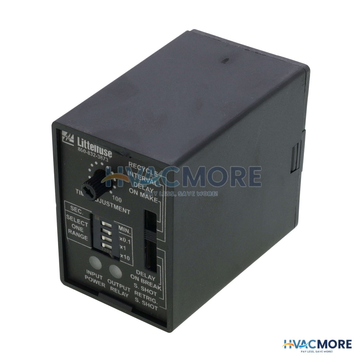 Littelfuse 8-PIN SPDT Universal Delay-on-Make Time Delay (19-264V) TRU2