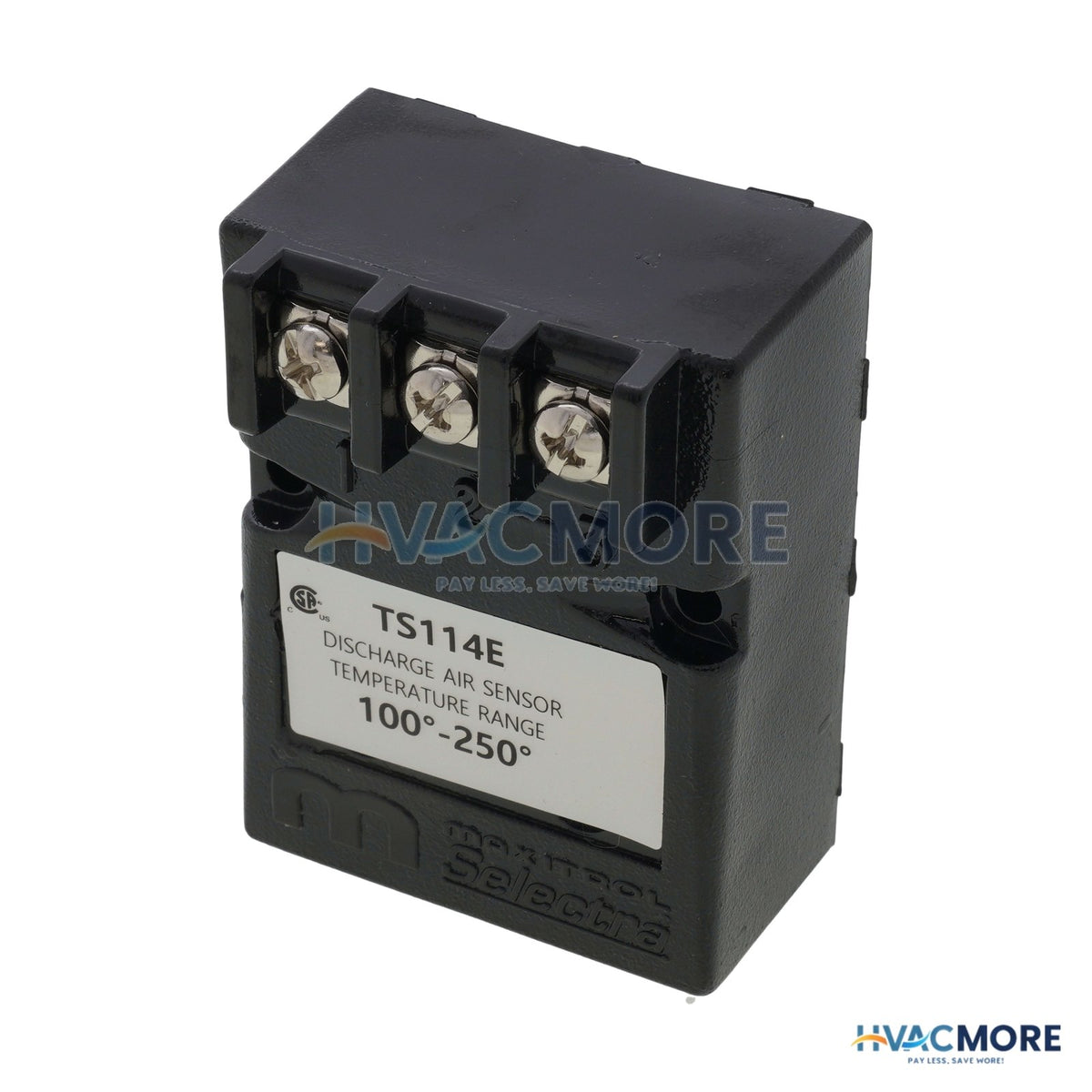 Maxitrol Discharge Air Temperature Sensor (100° to 250°F) TS114E