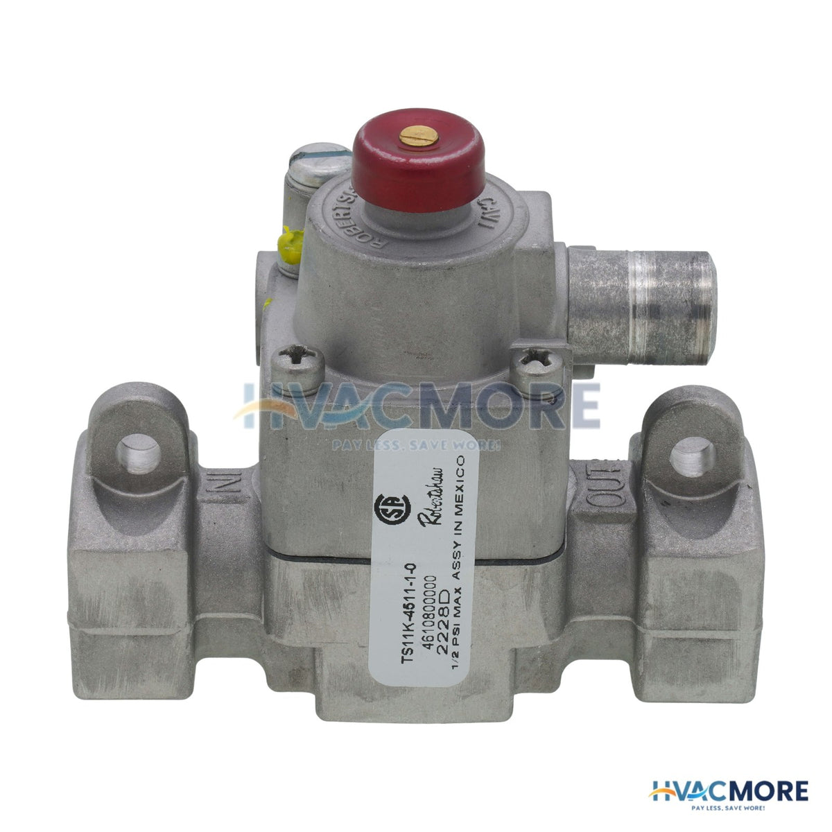 Robertshaw Gas Pilot Safety Valve TS11K-4511-1-0