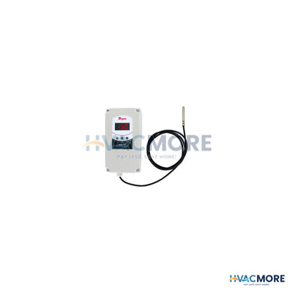 Dwyer Single Stage Weatherproof Digital Temperature Switch, 12 to 24 VAC/VDC, W/ Probe TSW-160