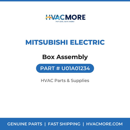 Mitsubishi Electric Box Assembly U01A01234