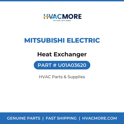 Mitsubishi Electric Heat Exchanger U01A03620