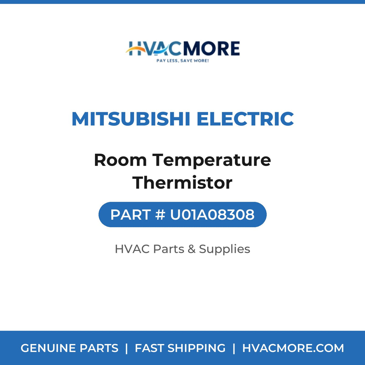 Mitsubishi Electric Room Temperature Thermistor U01A08308