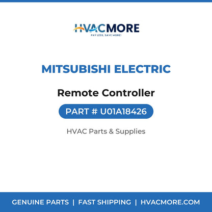 Mitsubishi Electric Remote Controller U01A18426