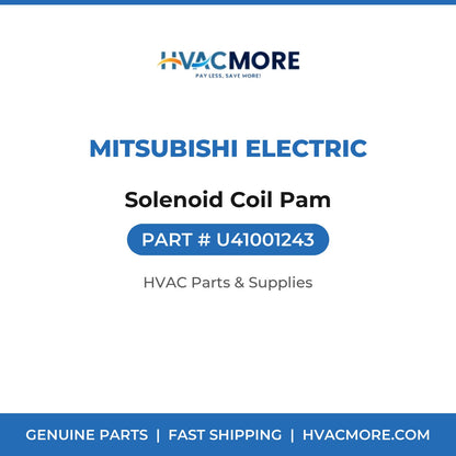 Mitsubishi Electric Solenoid Coil Pam U41001243