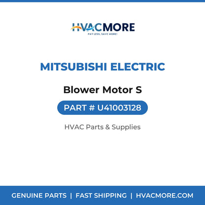 Mitsubishi Electric Blower Motor S U41003128