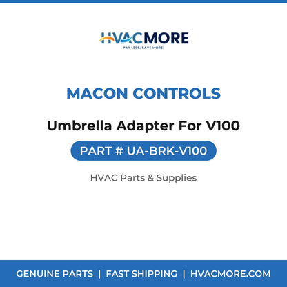 Macon Controls Umbrella Adapter For V100 UA-BRK-V100
