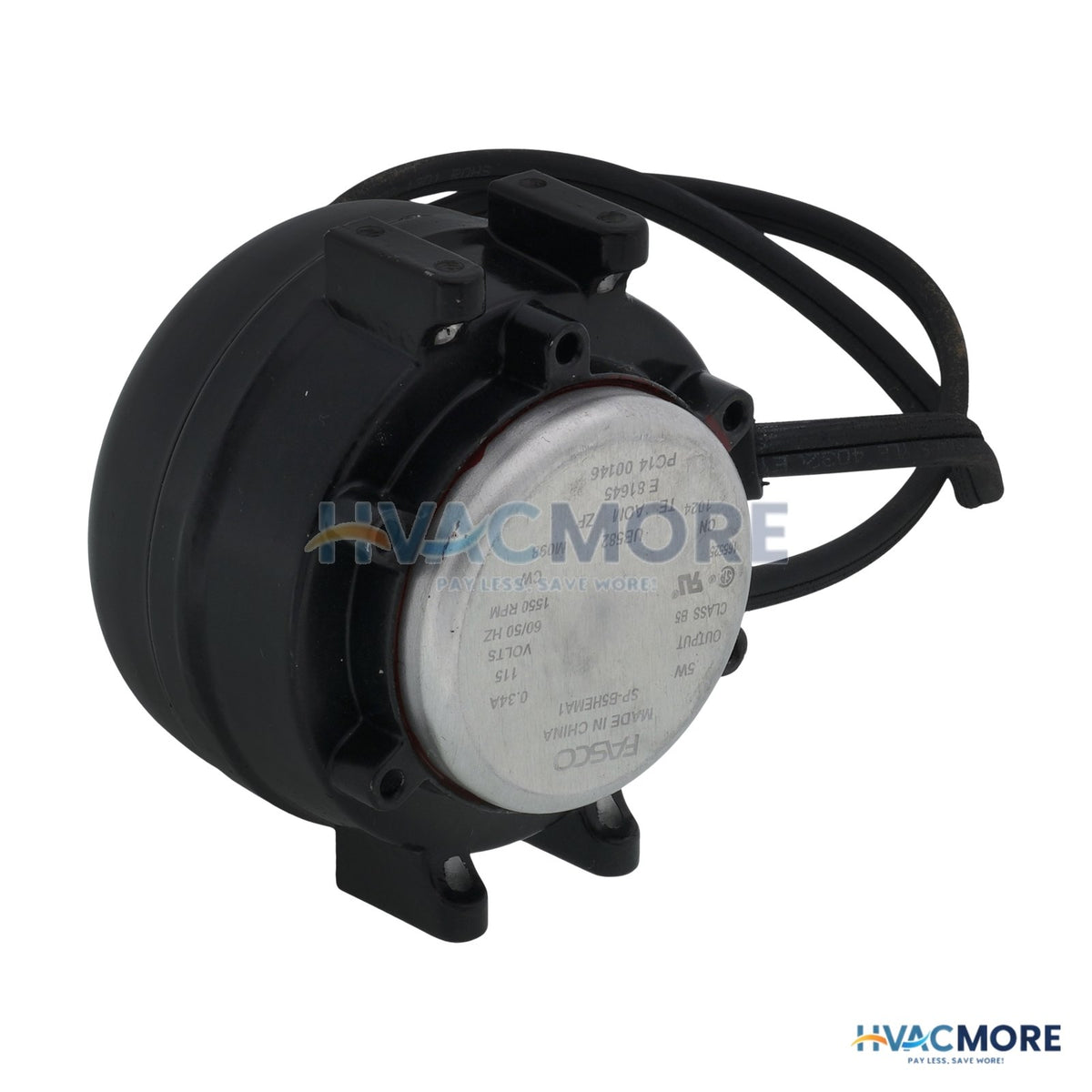 Fasco 5 Watt Cast Iron Totally Enclosed SP Unit Bearing Fan Motor, CW (115V) UB582